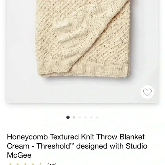 NWOT STUDIO MCGEE KNIT THROW BLANKET - Picture 6 of 7